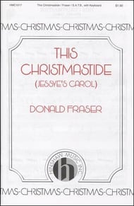 This Christmastide SATB choral sheet music cover Thumbnail
